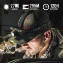Coast XPH34R 2700 Lumen USB-C Rechargeable-Dual Power LED Headlamp withPURE Beam Twist Focus and Magnetic Base