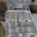 GABRYLLY Office Criss Cross Chair with Footrest, Big and Tall Executive Chair with Wide Seat,Reversible Armrest,Wheels, Lumbar Pillow and 120°Tilt,Computer Desk Chair for Gaming,Meditation,Ivory