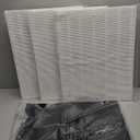 115115 Filter A Replacement Compatible with Winix PlasmaWave Air Purifier C535 5300 5300-2 6300 6300-2 5000 9000 C909 AM90,3 Pc Size 21 Main Filters and 3 Pc Carbon Pre-filters,By Improvedhand