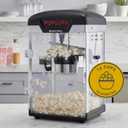 West Bend Theater Crazy Popcorn Machine, Nonstick Kettle, 4 Qt., Black