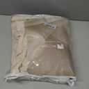 NICETOWN Pinch Pleated Natural Thick Linen Curtains 84 inches Long for Living Room 2 Panels Set, Back Tab/Rod Pocket with Pleat Tape Privacy Added Window Treatments for Farmhouse/Bedroom, W55 x L84