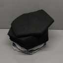 Acoustic Foam Panels, 3D Hexagon Dual Thickness 1.57" & 2.75" Sound Absorbing Tiles for Studio, Room, 10 Pack, 12" x 10" Black Decorative Art Paneles for Ceiling, Door, Pared, Walls, Home Decor