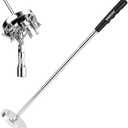 Telescoping Magnetic Sweeper Pickup Tool: Strong Magnet Pick up Nails Screws and Metal Parts Nut Bolts Steel Iron Parts Finder 35LB Pull Capacity Retractable 8.6" to 33" Telescopic Stick