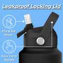 HydraNest Dog Water Bottle - Portable Dog Travel Water Bottle & Bowl, Insulated Pet Water Bottle for Camping, Beach - Dog Mom and Dad Gifts for Dog Lovers  Perfect for Women and Men - 32oz