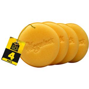 Meguiar's W0004 Supreme Shine 4" Foam Applicator Pads  4 Pack