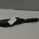 MRTLLOA 54 Inch Automatic Open Golf Umbrella, Extra Large Oversize Double Canopy Vented Windproof Waterproof Stick Umbrellas for Rain (Black)