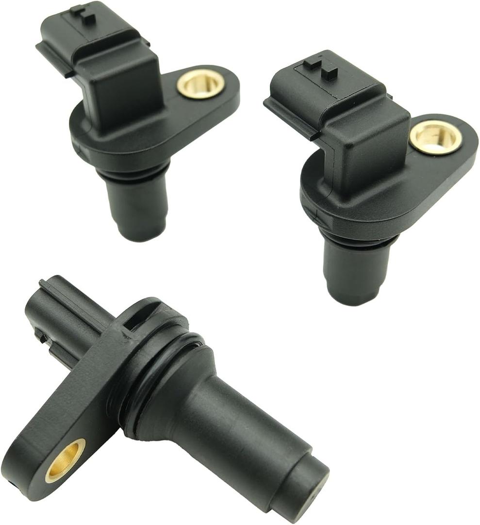 Engine Camshaft and Crankshaft Position Sensor Kit for Nissan Altima 2007-2018 Rogue 2008-2019 Sentra 2007-2012 Pack of 3