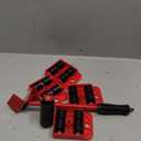 Furniture Lift Mover Tool Set - Dolly with Wheels, 330Lbs Capacity, 360 Rotation for Refrigerator, Sofa, Cabinet (Red+black)