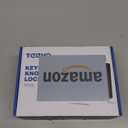 TEEHO TE003 Keyless Entry Keypad Door Lock with Handle, Electronic Digital Smart Deadbolt Locks with 2 Backup Keys, Door Knob with Code for Front Door Bedroom, Auto Lock, Easy to Install, Satin Nickel