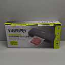 120W Power Vacuum Sealer for Food, Food Sealer Machine with 5 Molds include Dry, Moist, Pulse, Seal, Canister, Accessory, Built in Cutter & Vacuum Bags Storage, with 1 Bag Rolls