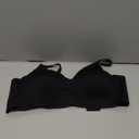 Vertvie Womens Seamless Bra No Underwire Comfort Push Up Bras Buttery Soft Wireless Bralette Full Coverage Sport Everyday Bra (X-Large, Black)