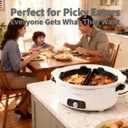 Silicone Slow Cooker Divider Insert for 6-8 Quart Oval Crock Pot, Reusable Heat Resistant Liners, Cook Two Meals at Once without Mixing Flavors, BPA-Free, Dishwasher Safe (Grey, 2-Pack)