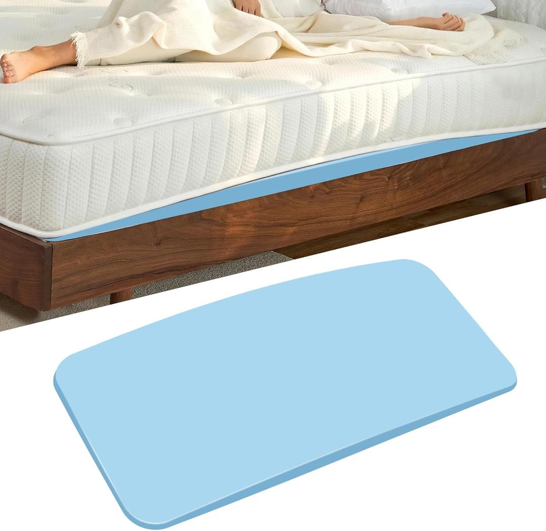HOMBYS 47" L High Density Sagging Mattress Support, 2" Thick Foam Bed Boards for Under Mattress Corrector, Firm Pad to Fix Sinking Bed, Ideal for Sags Deeper 1"-2", (47"x23"x2")