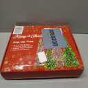 MACTING Christmas Pop up Tree with 50 LED Lights Timer 5FT Collapsible Tinsel Pencil Tree Easy-Assembly Coastal Glitter Artificial Tree for Porch Apartment Corner Home Party Xmas Decor,Aqua Blue (1 PC)