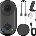 SVBONY SVGo M3E 4K Mini Body Cameras, Hands-Free POV Camera with Magnetic Quick Release, WiFi Thumb Action Camera, Portable Wearable Waterproof Camera for Vlogging Cycling Hiking