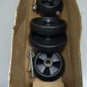 Parts 4 Outdoor 4Pk Deck Wheel and Hardware Kit Replacement for JD 316 318 400 AM31009 AM32639 AM54223 AM54243 AM116299