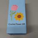 2 x Ucuber Thinking of Your Gifts Crochet Tulips Flowers for Mom