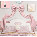 AZEAM Giant Bow Decoration, Big Bow for Backdrop with Back Ribbon 83x20 Inches, Satin Large Bows for Decoration, Coquette Bows Decor for Birthday Party Room Wedding Baby Shower Church Nursery (Pink)
