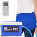 Cold Therapy Machine with Universal Pad for Hip, Back, and Knee After Surgery Recovery, Ice Machine System with Programmable Timer Remote Control, Large Reusable Pad for Hip Bursitis, Hip Flexor Pain.