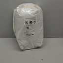 EERYA 21-24 Inch Canvas Block Head Set for Wig Display Making Hair Weave and Styling Mannequin Head with Mount Hole C Stand, Styling Hair Clips, T Needle, C Needles, Thread, Lace Wig Caps (22 Inch)