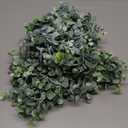 DearHouse Faux Eucalyptus Garland Plant, 2 Pack Artificial Vines Hanging Eucalyptus Leaves Greenery Garland for Wedding Backdrop Arch Wall Decor, 6 Feet/pcs UV Protected Indoor Outdoor