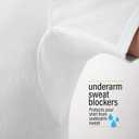 Hanes Men's Undershirt, Underarm Sweat Blocking Tee, White V-Neck T-Shirt, 3-Pack (White, XL)