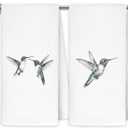 Hummingbirds Kitchen Towels, Hummingbird Gifts for Women Hand Towels for Bathroom Kitchen, Gifts for Bird Lovers Decorative Dish Towels Drying Cloth, 16x24 Inch Set of 2