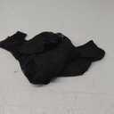 OYOANGLE Women's Lace Sheer Long Sleeve Corset Bodysuit Sweetheart Neck Party Club Leotard (Large, Black)