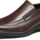 Bruno Marc Men's Square Toe Dress Loafers Formal Shoes, 9.5W