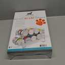 Pet Food Can Dispenser | Holds 24 Cans | Space Saving | Stackable | Cabinet Organizer | Chrome (15.5"x 5.5"x 10")