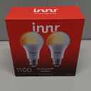 innr Smart Light Bulbs, A19 Zigbee, Works with Philips Hue* and Alexa (Bridge Required), Warm to Cool White, Dimmable, E26 LED Bulb 75 Watt, Soft White Light, 1140lm, 1-Pack
