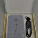 YOTUO Portable External Hard Drive Storage Expansion Mobile HDD USB 3.0 USBC for PC, Mac, Desktop, Laptop, PS4, Xbox One X/S, Xbox 360, Office & Game (Black, 1TB)