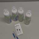 Dr. Brown's Natural Flow Anti-Colic Options+ Narrow Baby Bottle, 4 oz/120 mL, with Level 1 Slow Flow Nipple, 0m+, 4 Pack