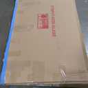 VOWNER 47" Vanity with Glass Top - Makeup Vanity Desk with Outlet, 6 Drawers, 3 Storage Shelves and Mirror, 3 Color Lighting with Dimming Brightness, Makeup Desk with Stool for Bedroom, Pink