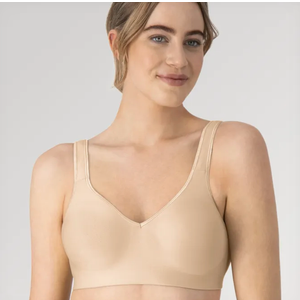 Hanes Comfort Evolution Women’s Wireless T-Shirt Bra, L