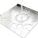 Stainless Steel Cutting Boards for The Kitchen, Suitable for Meat, Fruits, Vegetables, Bread, and Baking Large-sized Cutting Boards (19.7 x 15.7 in/50 x 40cm)