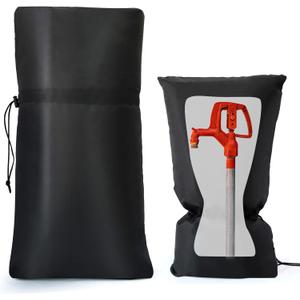 Outdoor Faucet Covers for Winter 25"X14" Hose Bib Covers for Winter Freeze Protection,Reusable Thicker Waterproof Insulated Spigot Cover