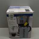 Capresso 12-Cup Coffee Maker with Glass Carafe, Stainless and Black 416.05
