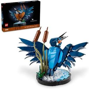 LEGO Icons Kingfisher Bird Model, Creative Set for Adults to Build and Display, Relaxing Project for Bird Lovers & Enthusiasts, Ideal Gift for Home and Office Décor, 10331