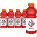 Gatorade Thirst Quencher Zero Sugar Sports Drink, Fruit Punch, 20oz Bottles, 8 Pack, Electrolytes for Rehydration (EXP 12/31/26)