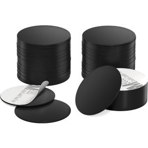 30 Pieces NFC Tags Black NTAG215 NFC 215 Tags NFC Coins Cards Black NFC Stickers Round 13.56MHz NFC Chip with Adhesive Back, Compatible with TagMo and NFC Enabled Phones (25mm - 30 pcs)