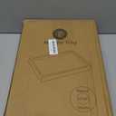 Marble Bathroom Vanity Tray, Natural Luxury Vanity Home Kitchen Bathroom Table Tray, Stone Decorative Countertop Dresser Trays for Key Coffee Perfume Jewelry Makeup (Blackish Green, 12" x 8" x 1.2")