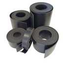 Neoprene Rubber Sheet, Rolls, Strips 1/4" (.250") Thick x 2" Wide x 10' Long Solid Rubber