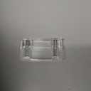 Yieach 8 Pack 3.2 Inch Shallow Acrylic Drawer Dividers for Clothes -Expandable from 15-21''- Adjustable Drawer Dividers for Baby Clothing,Sock,Underwear,Clear in Drawer Separators for Dresser,Kitchen