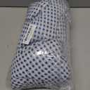 EGOHOME 100% Cotton Waffle Blanket Twin Size for Bed-Breathable and Lightweight,Soft Dual-Tone Textured Jacquard Waffle Weave Blankets for All Seasons,Navy Blue,60 x 80 Inches