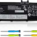 ASODI L20M3P71 Laptop Battery Compatible with Lenovo ThinkPad X13 Yoga Gen 2 Series SB11M89877 5B11M90076 11.58V 52.9Wh 4570mAh