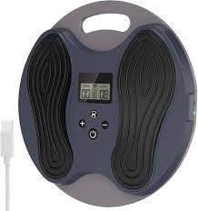 EMS Foot Massager for Neuropathy & Pain Relief,Rechargeable Foot Stimulator for Circulation and Pain Relief,with 4 TENS Muscle Stimulator Patches,Electric Feet Massager for Neuropathy,Gifts for Family