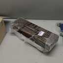 Weysat Tic Tac Toe Toilet Paper Holder Stand Bathroom Wall Decor Rustic Wooden Hanging Storage Freestanding Wall Mounted Shelves Decor for Toilet Tissue Farmhouse (White, Dark Brown)