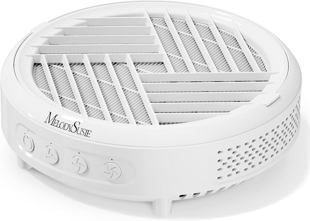 Nail Dust Collector,Compact & Quiet Manicure Vacuum with 2 Filters & Dust Brush for Acrylic Nail Filing,Polishing & Nail Dust Removal,Ideal for Home Salon & Mobile Nail Techs