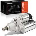 A-Premium Starter Motor Compatible with Honda Accord 2003-2007 & Acura TL 2004-2006, 3.0L 3.2L, 12V 1.6KW 9-Teeth Counterclockwise, Replace# 31200-RCA-A01